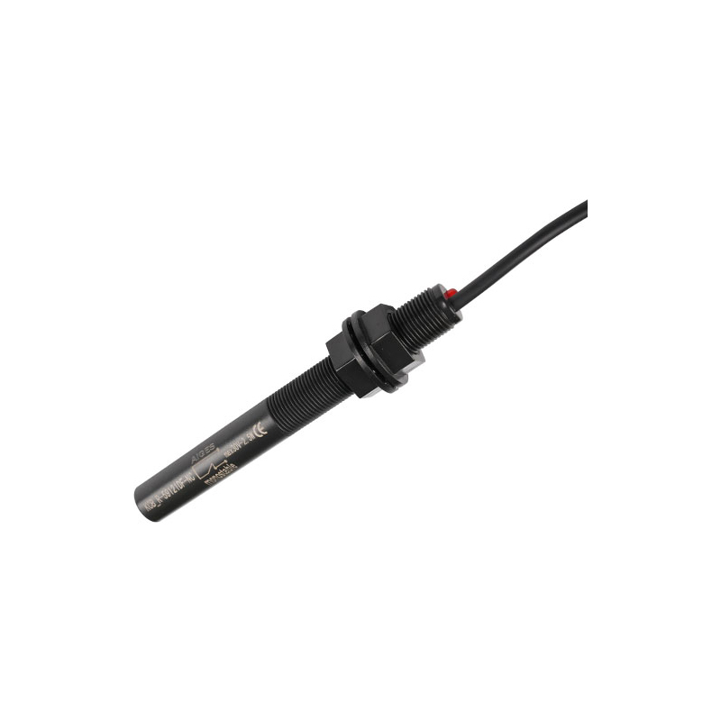 Electronic monostable normally closed level sensor